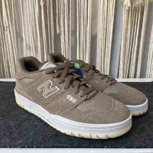 New Balance 550 Mushroom Brown BB550PHA Lifestyle Sneakers Mens Sz 9 NEW